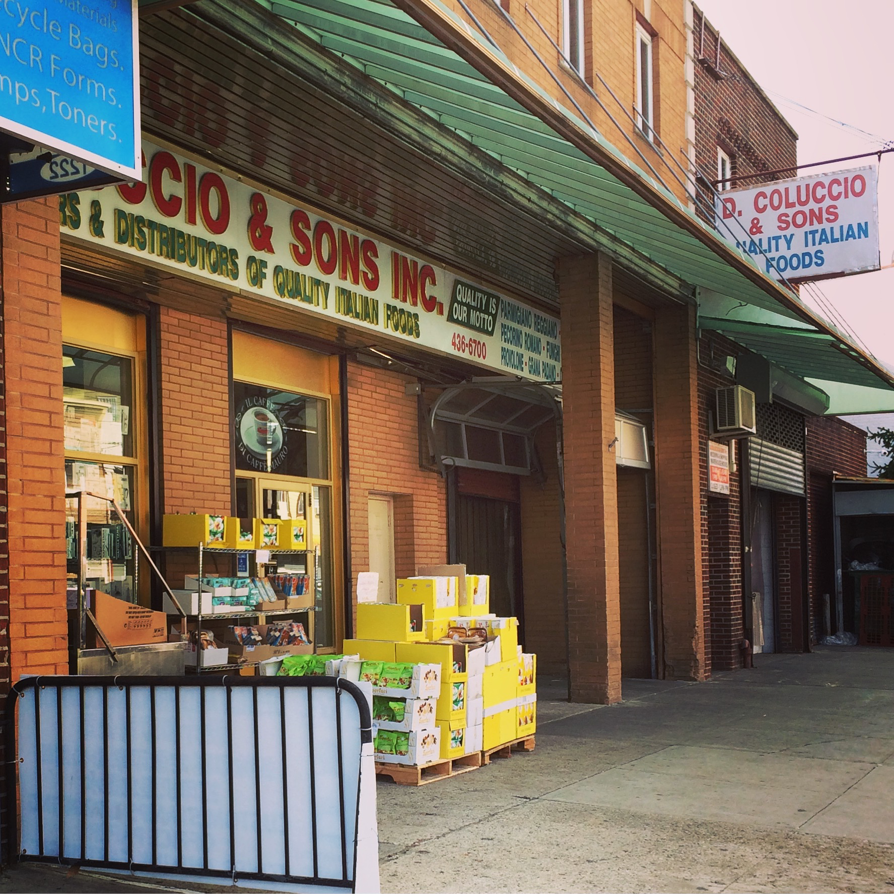 D. Coluccio & Sons storefront